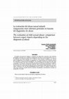 Research paper thumbnail of La evaluación del abuso sexual infantil: comparación entre informes periciales en función del diagnóstico de abuso