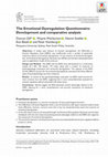 Research paper thumbnail of The Emotional Dysregulation Questionnaire: Development and comparative analysis