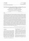 Research paper thumbnail of Stock Detection of Iron and Steel Products with Image Processing and SDSS Decision Support System