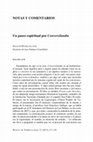 Research paper thumbnail of Un paseo espiritual por Conversilandia