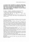 Research paper thumbnail of An innovative method to remove Pressure Sensitive Tape from contemporary felt-tip pen and ballpoint pen drawings on paper. The case studies of Federico Fellini from Rimini film library