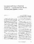 Research paper thumbnail of Le cuivre natif dans le Nord-Est québécois : contribution d’un site du lac Saint-Jean (Québec central)