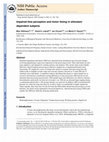 Research paper thumbnail of Impaired time perception and motor timing in stimulant-dependent subjects