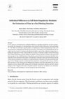 Research paper thumbnail of Individual Differences in Self-Rated Impulsivity Modulate the Estimation of Time in a Real Waiting Situation