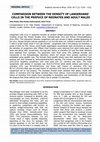 Research paper thumbnail of Comparison between the density of Langerhans’ cells in the prepuce of neonates and adult males