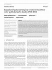 Research paper thumbnail of Evaluation of spatial and temporal variation in water quality by pattern recognition techniques: A case study on Jajrood River (Tehran, Iran)