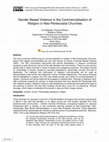 Research paper thumbnail of Gender Based Violence in the Commercialisation of Religion in Neo-Pentecostal Churches