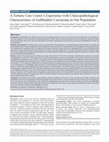 Research paper thumbnail of A Tertiary Care Center\'s Experience with Clinicopathological Characteristics of Gallbladder Carcinoma in Our Population