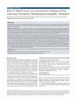 Research paper thumbnail of Role of “HinCh Score” as a Non-invasive Predictor of Post-endoscopic Retrograde Cholangiopancreatography Cholangitis