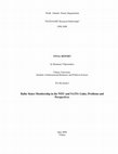 Research paper thumbnail of For the project Baltic States Membership in the WEU and NATO: Links, Problems and Perspectives