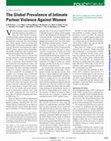 Research paper thumbnail of The Global Prevalence of Intimate Partner Violence Against Women