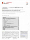 Research paper thumbnail of Transmission of Infections during Cardiopulmonary Resuscitation