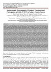 Research paper thumbnail of Socioeconomic Determinants of Trainees’ Enrolment and Participation in Public TVETS in Nakuru County, Kenya