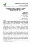 Research paper thumbnail of Relationship Between Supportive Leadership Style And Teachers' Job Satisfaction In Nakuru County, Kenya