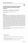 Research paper thumbnail of Universities and start-up creation by Ph.D. graduates: the role of scientific and social capital of academic laboratories