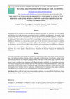 Research paper thumbnail of The Effect of Tax Awarness, Tax Sanctions, Quality of Tax Services, and Level of Education on Taxpayer's Motivation to Fulfill its Obligations