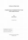 Research paper thumbnail of A Glossary of Šrūgi Arabic: A Supplementary to Woodhead & Beene’s Iraqi-Arabic-English Dictionary (Last update: March 2024).