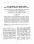 Research paper thumbnail of Assessment of runoff, water and sediment quality in the Selenga River basin aided by a web-based geoservice