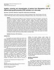 Research paper thumbnail of Isolation, screening and characterization of bacteria from Rhizospheric soils for different plant growth promotion (PGP) activities: an in vitro study