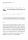 Research paper thumbnail of Soil ecophysiological and microbiological indices of soil health: a study of coal mining site in sonbhadra, uttar Pradesh