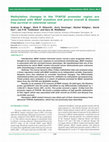 Research paper thumbnail of Methylation changes in the TFAP2E promoter region are associated with BRAF mutation and poorer overall & disease free survival in colorectal cancer