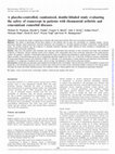 Research paper thumbnail of A placebo-controlled, randomized, double-blinded study evaluating the safety of etanercept in patients with rheumatoid arthritis and concomitant comorbid diseases