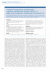 Research paper thumbnail of Telephone-supported computerised cognitive–behavioural therapy: REEACT-2 large-scale pragmatic randomised controlled trial