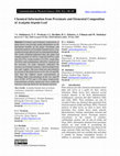 Research paper thumbnail of Chemical Information from Proximate and Elemental Composition of Acalypha hispida Leaf