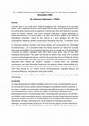 Research paper thumbnail of AI Theology and political economy of 4IR