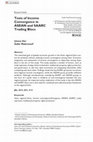 Research paper thumbnail of Tests of Income Convergence in ASEAN and SAARC Trading Blocs