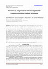 Research paper thumbnail of Assessment by Assignments for Outcomes Digital Skills Competence Vocational Graduate in Indonesia