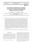 Research paper thumbnail of Toxicological estimation of mortality of oceanic sea turtles oiled during the Deepwater Horizon oil spill