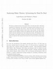 Research paper thumbnail of Analyzing Risky Choices: Q-Learning for Deal-No Deal