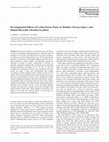 Research paper thumbnail of Developmental Effects of Urban Storm Water in Medaka ( Oryzias latipes ) and Inland Silverside ( Menidia beryllina )