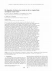 Research paper thumbnail of Dry deposition of airborne trace metals on the Los Angeles Basin and adjacent coastal waters