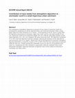 Research paper thumbnail of Contribution of trace metals from atmospheric deposition to stormwater runoff in a small impervious urban catchment