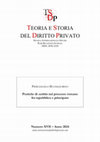 Research paper thumbnail of Pratiche di sortitio nel processo romano fra repubblica e principato