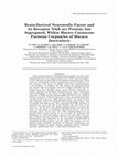 Research paper thumbnail of Brain-Derived Neurotrofic Factor and its Receptor TrkB are Present, but Segregated, Within Mature Cutaneous Pacinian Corpuscles of Macaca fascicularis