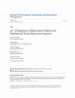 Research paper thumbnail of uC: Ubiquitous Collaboration Platform for Multimodal Team Interaction Support