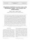 Research paper thumbnail of Ultraplankton distribution in surface waters of the Mozambique Channel-flow cytometry and satellite imagery