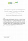 Research paper thumbnail of Possibilities and barriers in ride-sharing in work commuting – a case study in Sweden