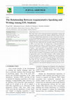 Research paper thumbnail of The Relationship Between Argumentative Speaking and Writing Among EFL Students