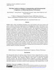 Research paper thumbnail of The Data Analysis on Business Communication and Entrepreneurial Competency in Influencing Business Performance