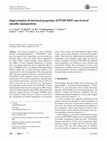 Research paper thumbnail of Improvisation of electrical properties of PVDF-HFP: use of novel metallic nanoparticles