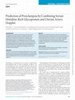 Research paper thumbnail of Prediction of Preeclampsia by Combining Serum Histidine-Rich Glycoprotein and Uterine Artery Doppler