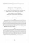 Research paper thumbnail of Results of LiDAR scanning and archaeological survey of the selected areas between the rivers Krka and Cetina from 2019 to 2021