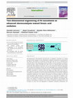 Research paper thumbnail of Two-dimensional engineering of Pd nanosheets as advanced electrocatalysts toward formic acid oxidation