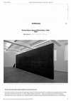 Research paper thumbnail of Richard Serra, Beyond Minimalism, 1938–2024