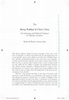 Research paper thumbnail of “Being Robbed of One’s Voice:  On Listening and Political Violence in Adriana Cavarero”