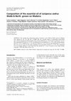 Research paper thumbnail of Composition of the essential oil ofJuniperus cedrus Webb & Berth. grown on Madeira